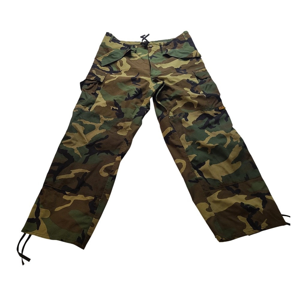 Tennier Industries US Military ECWCS Gen 1 Woodland 36x29 Camo Gore-Tex Trousers